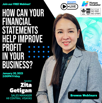 Webinar #3: How Can Your Financial Statements Help Improve Profit in Your Business?